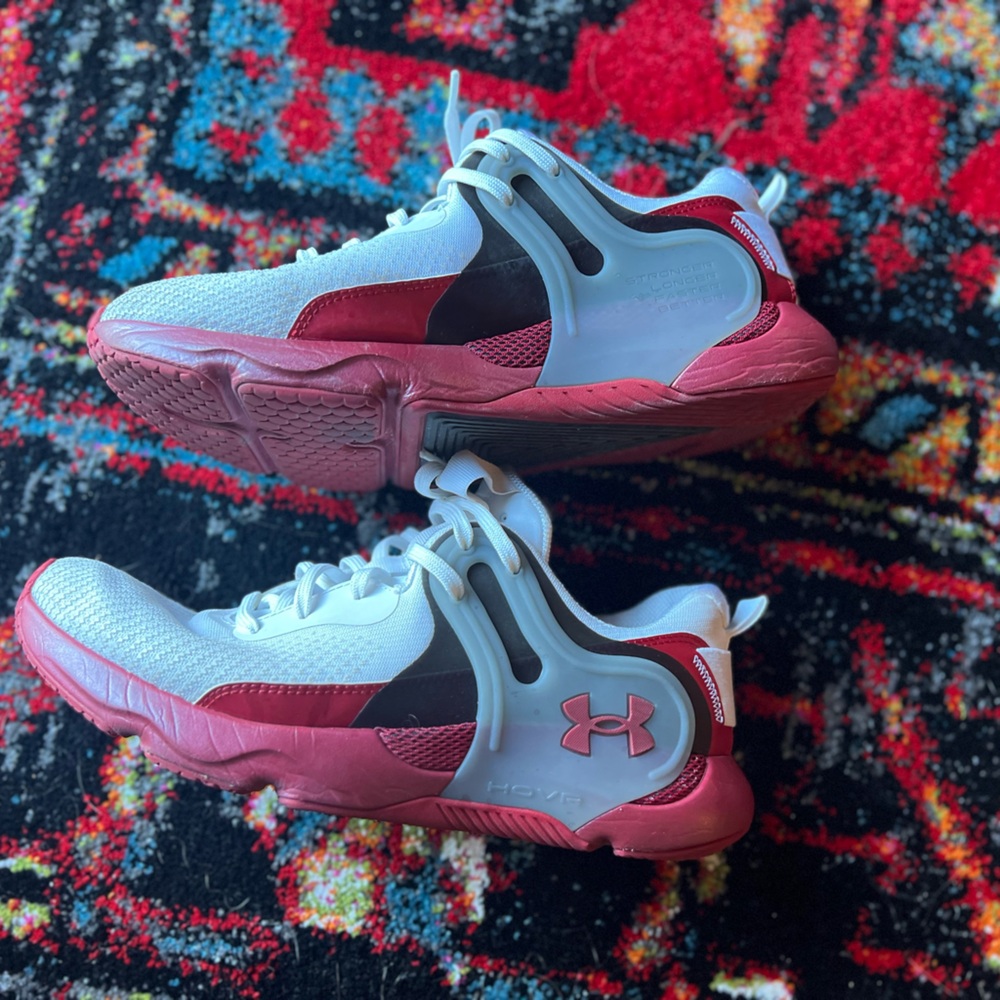 UNDER ARMOUR Team HOVR Apex 3 Training Shoes University of Wisconsin - Picture 7 of 10